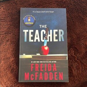 'The Teacher' Coffee Table Book - Black and Red